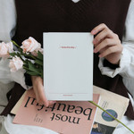 DESIGN GOMGOM Seize the day dateless weekly planner 