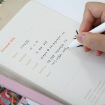 Personal data - DESIGN GOMGOM Seize the day dateless weekly planner 