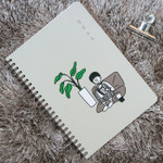 Rest - DESIGN GOMGOM Common days spiral bound lined notebook