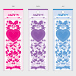 Color - Wanna This Confetti Holographic Ribbon Confetti Stickers