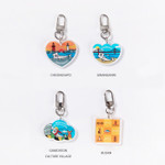 Option - DESIGN IVY Busan Ggo deung o acrylic keyring key holder
