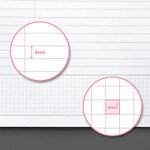 7 mm lined paper - ICONIC Basic Cornell spiral bound lined and grid notebook