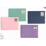 Bookfriends World literature folding letter 4 sheets set