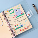 Usage example - Wanna This Monggeul bear removable sticker