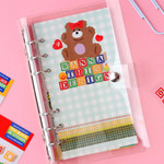 Usage example - Wanna This Toy block Alphabet and Number removable sticker