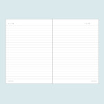 Lined pages - DESIGN GOMGOM My You Common days wire-bound lined notebook