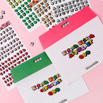 Wanna This Kitsch Kitsch Alphabet And Number Sticker Set