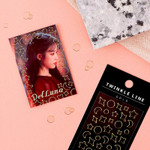 Usage example of Wanna This Twinkle Line Gold And Silver Sticker