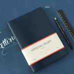 Navy - Indigo 2021 Official dated weekly diary planner 
