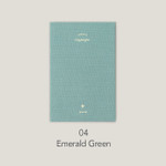 Emerald green - Paperian Today's highlight small undated daily journal diary