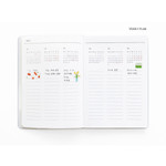 Yearly plan - O-CHECK 2021 Spring come dated monthly planner scheduler