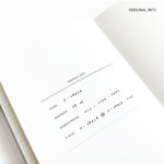 Personal info - O-CHECK 2021 Spring come dated monthly planner scheduler