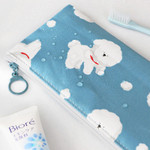 Water resistant - ICONIC Comely flat zipper pencil case