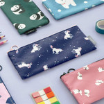 ICONIC Comely flat zipper pencil case