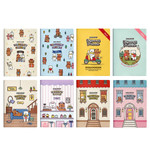 Monopoly 2021 Toffeenut friends dated weekly diary with pen