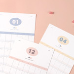 Dash And Dot 2021 Have a nice months calendar sheets