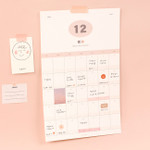 Usage example - Dash And Dot 2021 Have a nice months calendar sheets