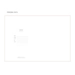 Personal data - Dash And Dot 2021 Mongle Mongle dated weekly diary planner