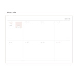 Weekly plan - Dash And Dot 2021 Mongle Mongle dated weekly diary planner