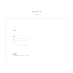 My Moon - Dash And Dot 2021 Moon large dated weekly diary planner