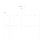 Yearly plan 2 - Dash And Dot 2021 Moon large dated weekly diary planner