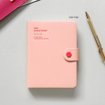 Indi pink - Monopoly 2021 Smiley dated daily diary with tray