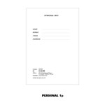 Personal data - Ardium 2021 Color point dated weekly diary planner