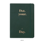 Green - After The Rain 2021 Dot your day dated weekly diary planner