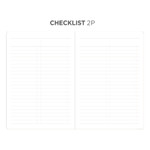 Checklist - After The Rain 2021 Dot your day dated weekly diary planner