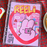 Heart Mirror - DESIGN GOMGOM Reeli A5 6-ring dateless weekly planner