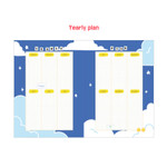 Yearly plan - DESIGN GOMGOM Reeli A5 6-ring dateless weekly planner