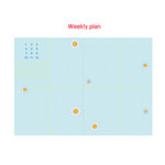 Weekly plan - DESIGN GOMGOM Reeli A5 6-ring dateless weekly planner