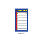 Retro Check - Ardium Color point checklist blank memo notepad ver2