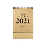 Kraft - 2young 2021 Kraft monthly desk calendar