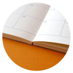 Opens flat - Jam Studio 2021 One fine day dated weekly diary planner