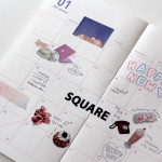 Monthly plan - Jam Studio 2021 One fine day dated weekly diary planner