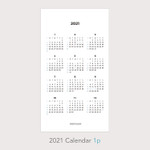 2021 calendar - PAPERIAN 2021 Goal tracker dated monthly planner