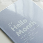 PVC cover - Eedendesign 2021 Hello month B5 dated monthly planner