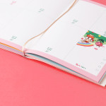Opens flat - GMZ 2021 My record of a warm day dated weekly diary