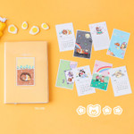 Yellow - GMZ 2021 My record of a warm day dated weekly diary