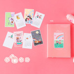 Pink - GMZ 2021 My record of a warm day dated weekly diary
