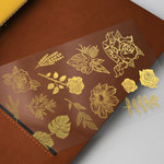 Roots - istyle Antique transparent clear foil sticker