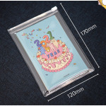 Comes with a PVC pouch - Ardium 2021 Day friends dated monthly calendar sheets