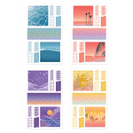 istyle illustration paper sticker