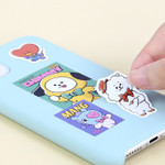 Usage example - BT21 Vintage paper removable sticker 6 sheets set