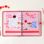 Usage Example of  Wanna This Picnic Check A5 Size 6 Holes Paper Refills Set
