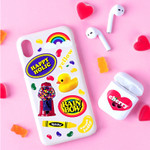 Usage example - Wanna This Color object removable deco 6 sticker sheets set