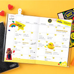 Usage example - Wanna This Color object removable deco 6 sticker sheets set