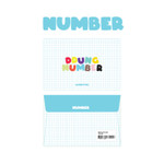 Number Set - Wanna This Ddung Phabet Bold Alphabet Number Sticker Set