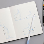 Usage example - Byfulldesign Making memory small and wide grid notebook